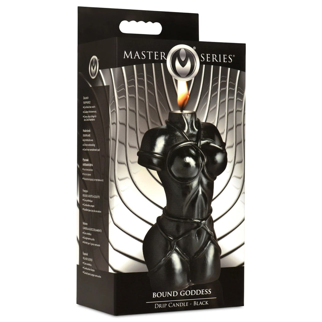 Bound Goddess Drip Candle - Black - TruLuv Novelties