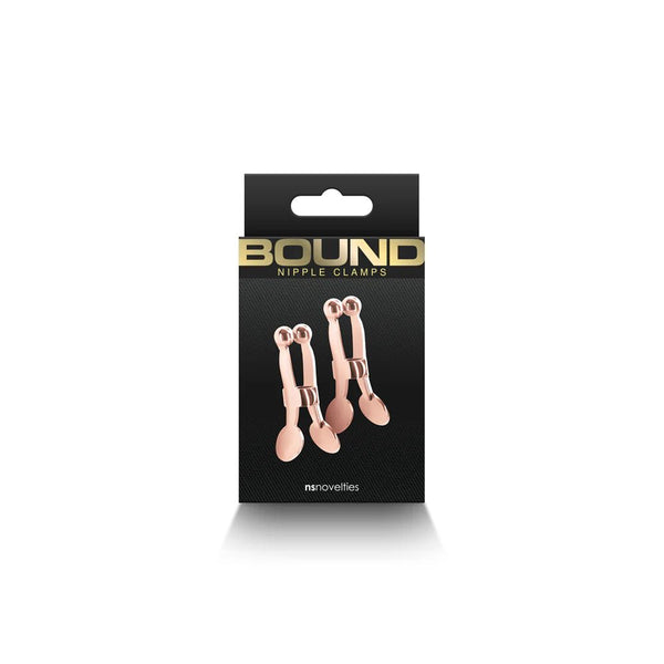 Bound Nipple Clamps C1 Rose Gold - TruLuv Novelties