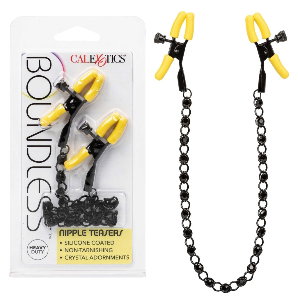 Boundless Nipple Teaser - Yellow/black - TruLuv Novelties