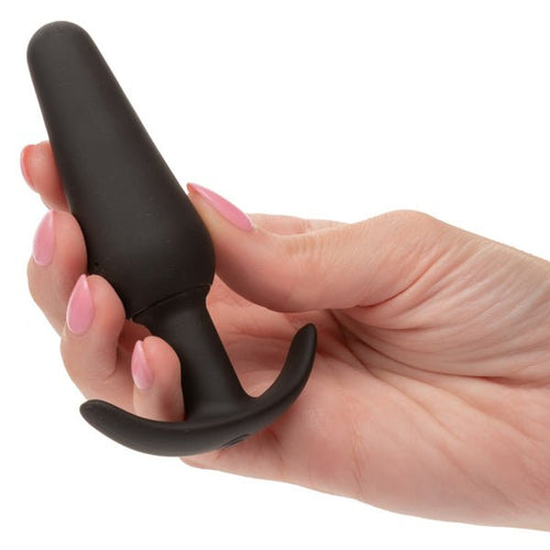 Boundless Vibrating Slim Plug - Black - TruLuv Novelties