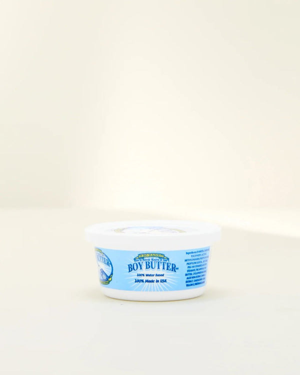 Boy Butter H2O 4oz Tub - TruLuv Novelties