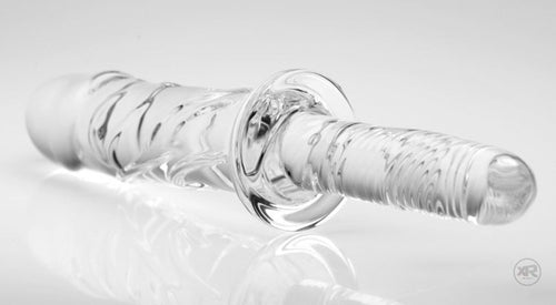 Brutus Glass Dildo Thruster - Clear - TruLuv Novelties