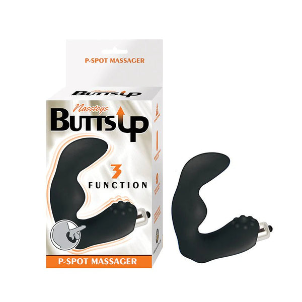 Butts Up P - Spot Massager - Black - TruLuv Novelties