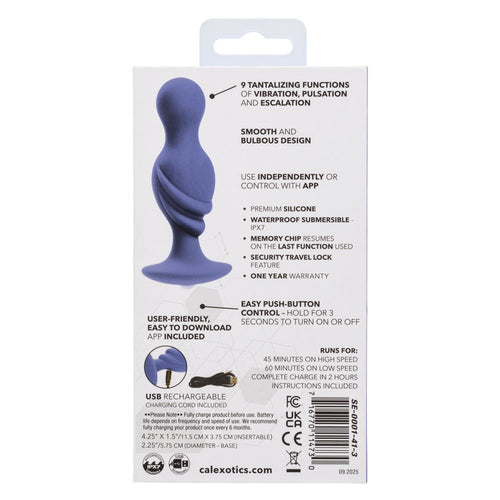 Calexotics Connect Advanced Probe - Purple - TruLuv Novelties