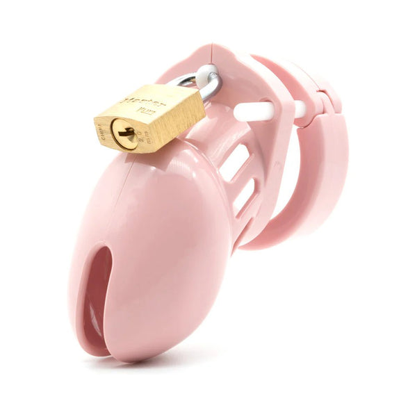 CB - 6000S Pink Male Chastity Cage - TruLuv Novelties