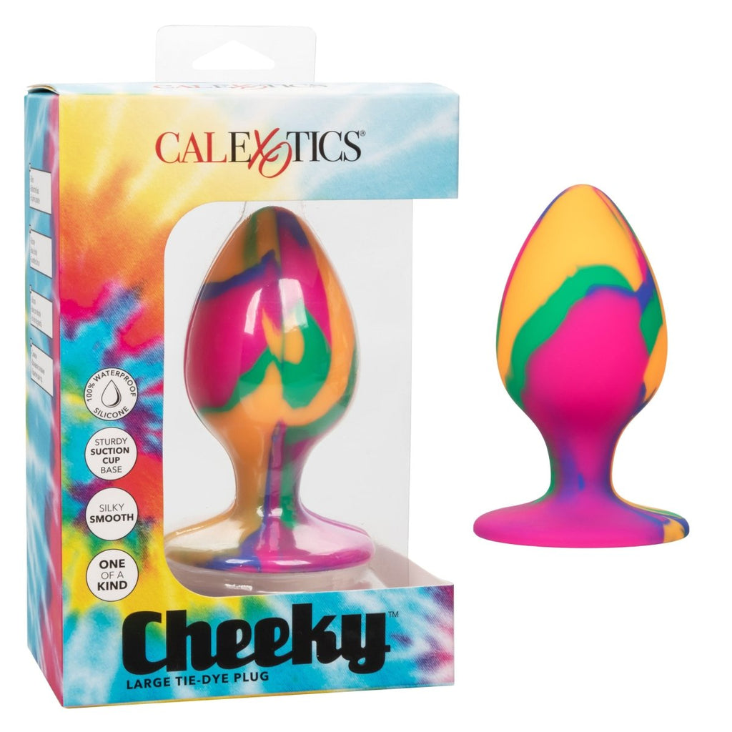 Cheeky Large Tie - Dye Plug - TruLuv Novelties