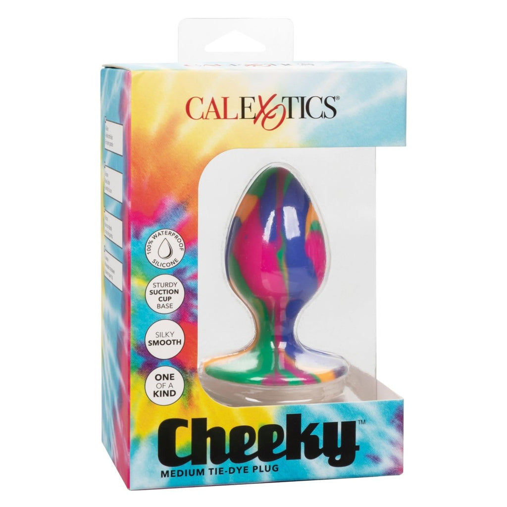 Cheeky Medium Tie-Dye Plug - TruLuv Novelties