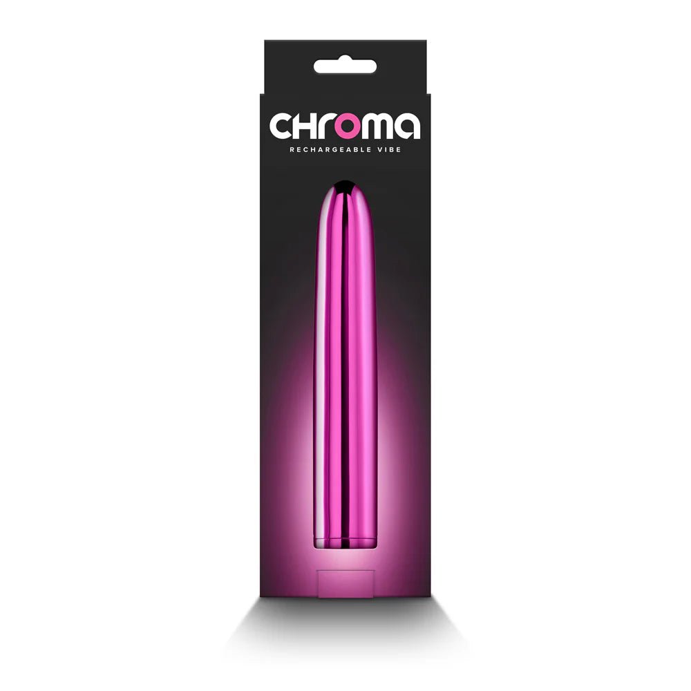 Chroma Rechargeable Vibe 7 in. Pink - TruLuv Novelties