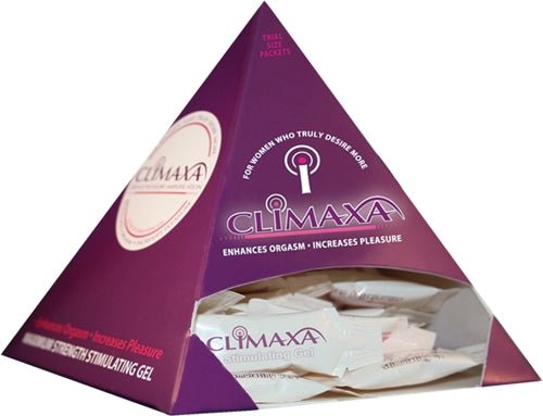 Climaxa Stimulating Gel - 50 Pieces Sample Display - TruLuv Novelties
