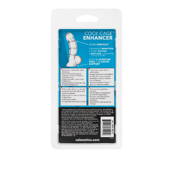 Cock Cage Enhancer - Clear - TruLuv Novelties
