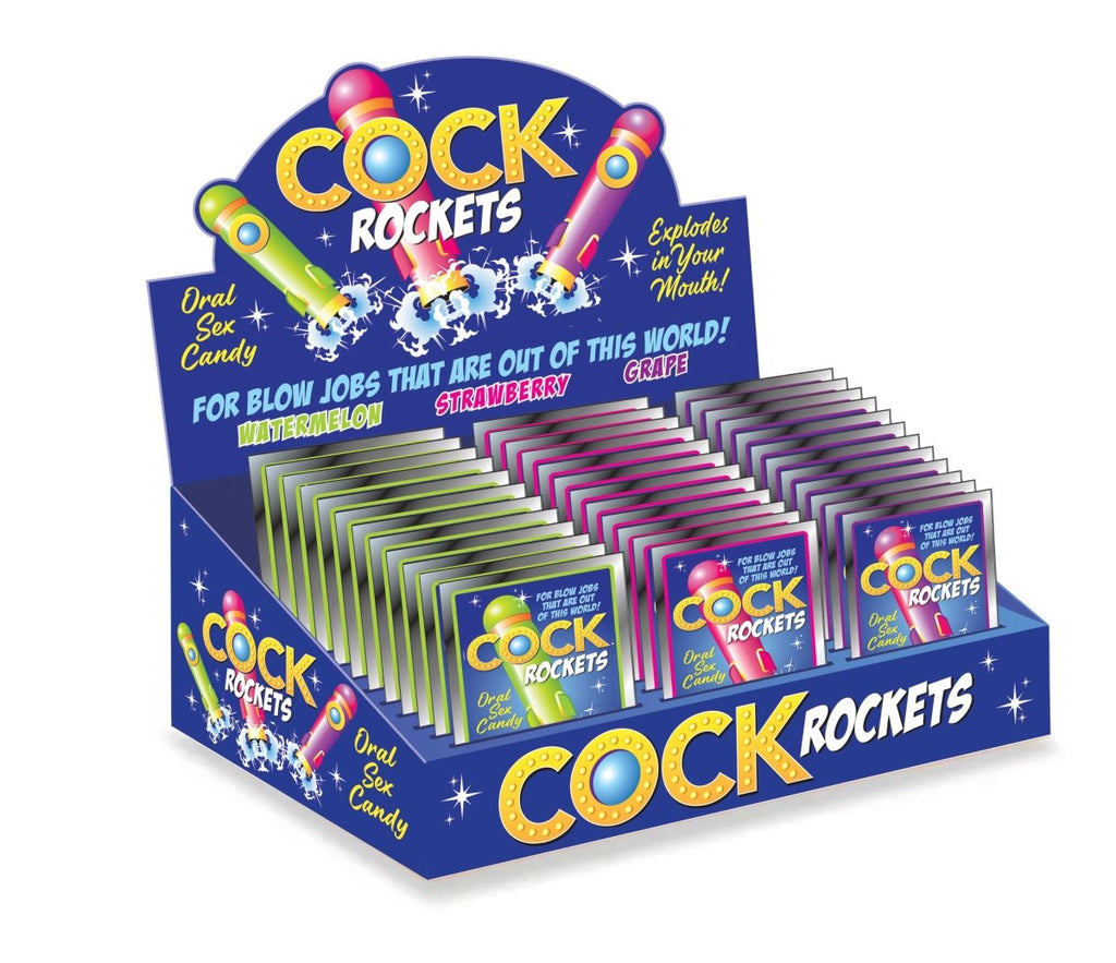 Cock Rockets Display of 36 - TruLuv Novelties