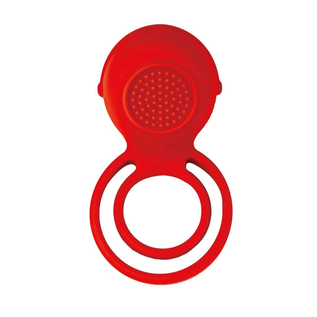 Cockpower Ultimate Vibrating Cockring - Red - TruLuv Novelties