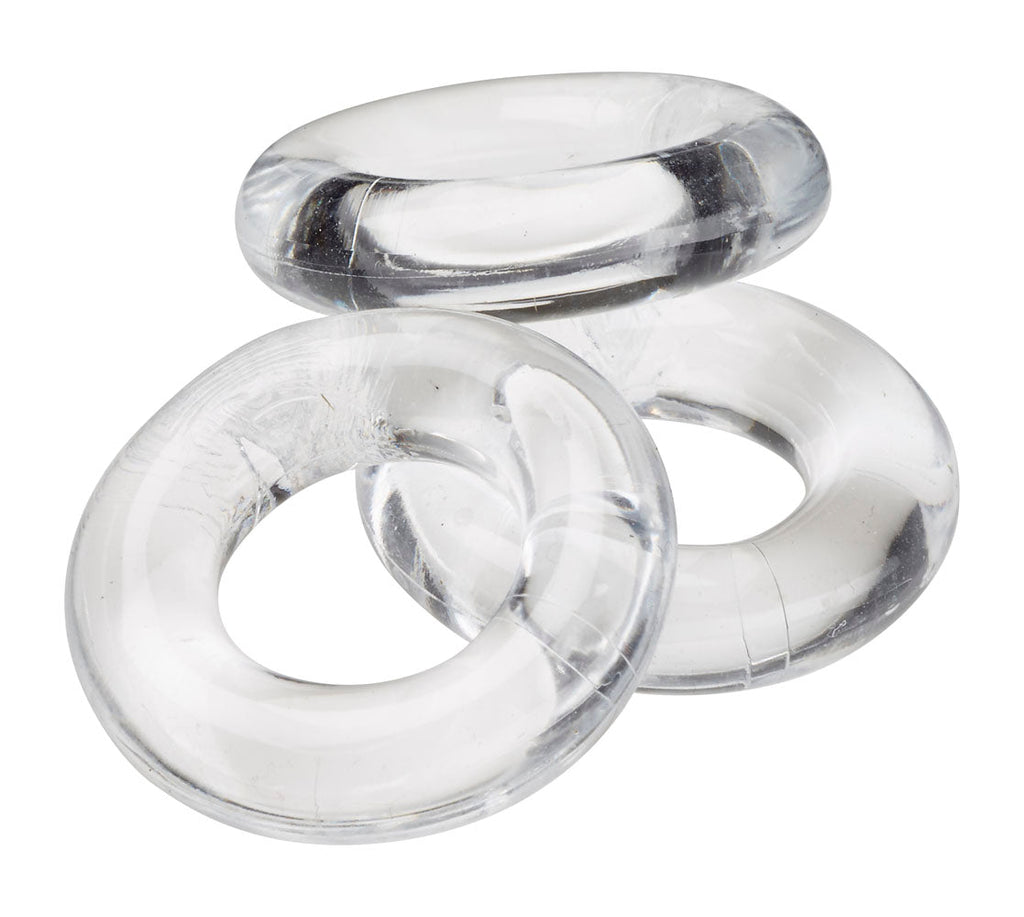 Cockring Combo Clear - TruLuv Novelties