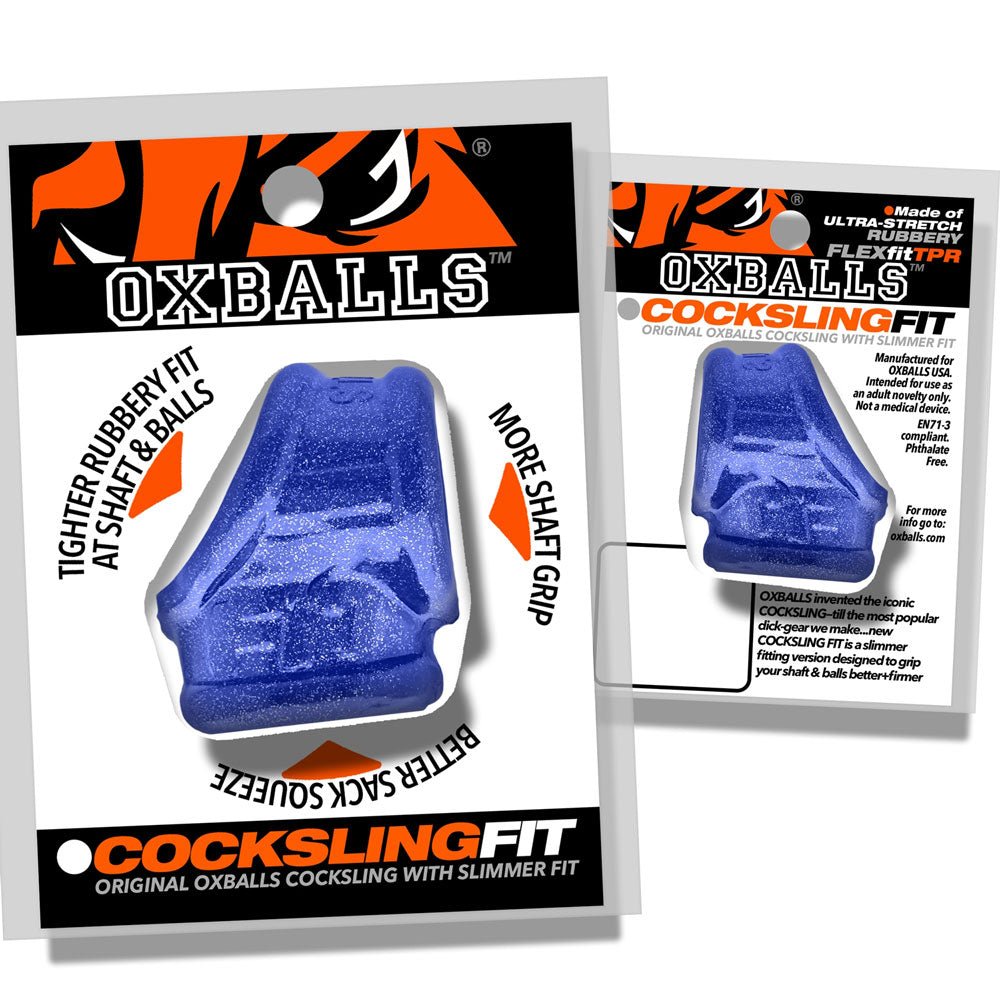 Cocksling Fit Sling - Blue Fire - TruLuv Novelties