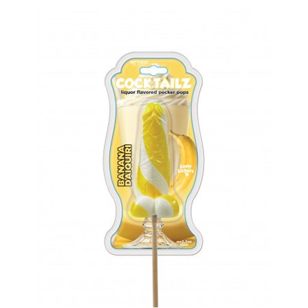 Cocktailz Banana Daiquiri Pecker Pop - TruLuv Novelties