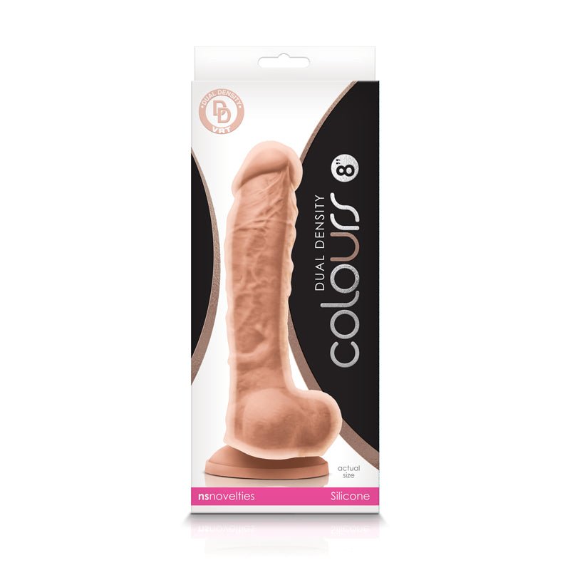 Colours - Dual Density - 8" Dildo - TruLuv Novelties