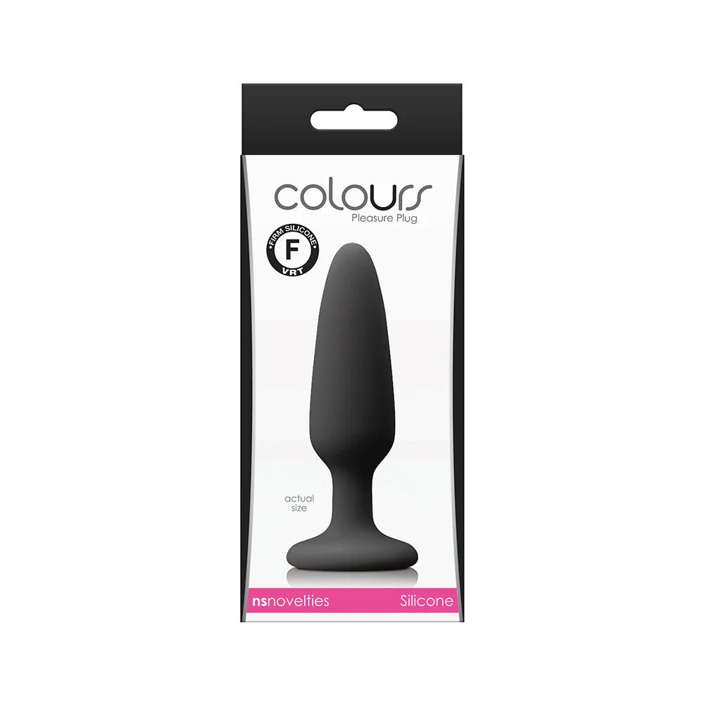 Colours Pleasure Plug Small Black - TruLuv Novelties
