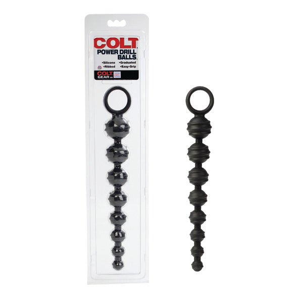 Colt Power Drill Balls - Black - TruLuv Novelties