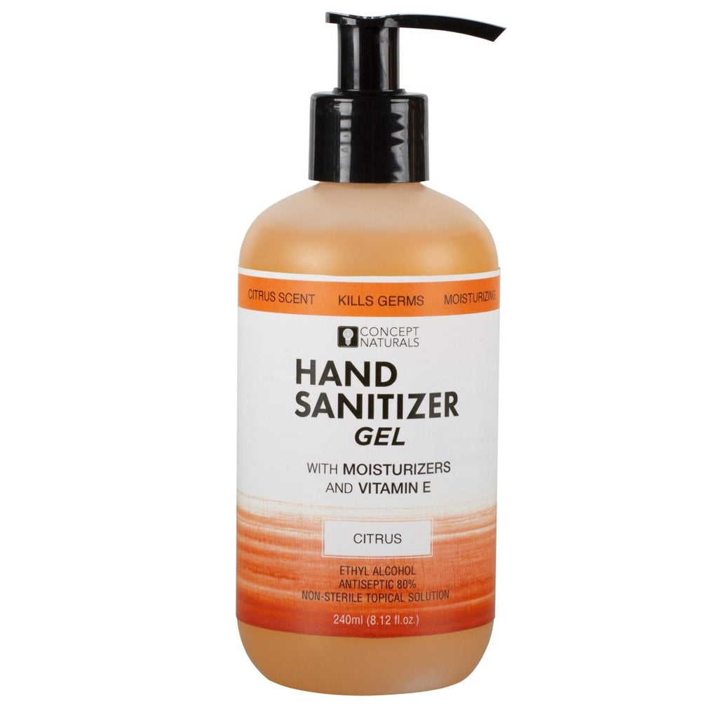 Concept Naturals Hand Sanitizer Gel - Citrus - TruLuv Novelties