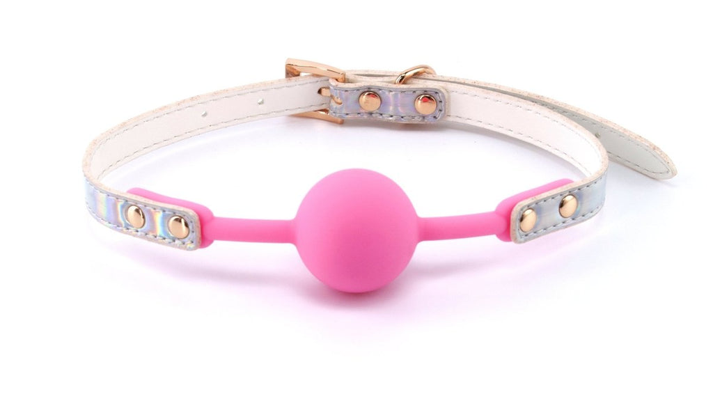 Cosmo Bondage - Ball Gag - Rainbow - TruLuv Novelties