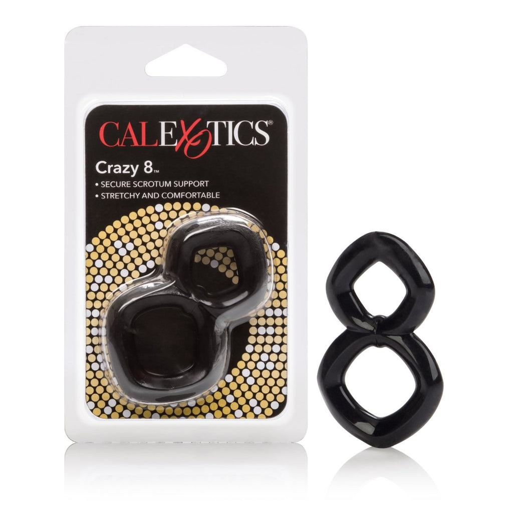 Crazy 8 Ring - Black - TruLuv Novelties