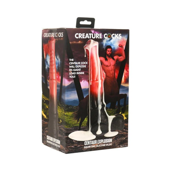 Creature Cocks Centaur Explosion Squirting Silicone Dildo - TruLuv Novelties