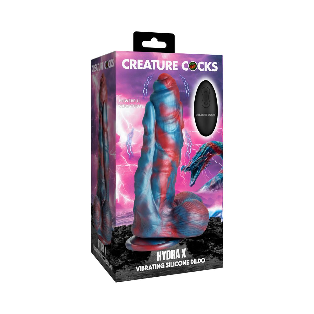 Creature Cocks Hydra X Vibrating Silicone Dildo - TruLuv Novelties