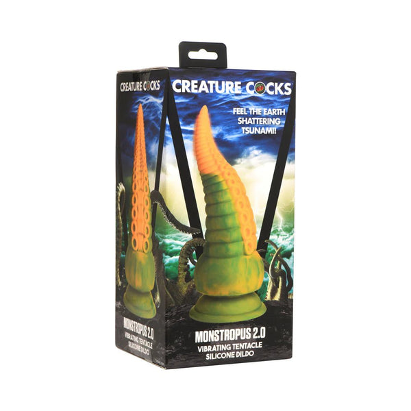 Creature Cocks Monstropus 2.0 Vibrating Tentacle Silicone Dildo - TruLuv Novelties