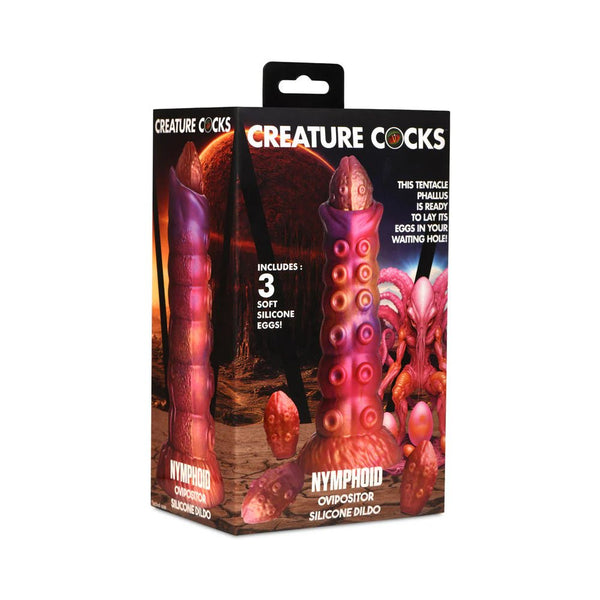 Creature Cocks Nymphoid Ovipositor Silicone Dildo - TruLuv Novelties