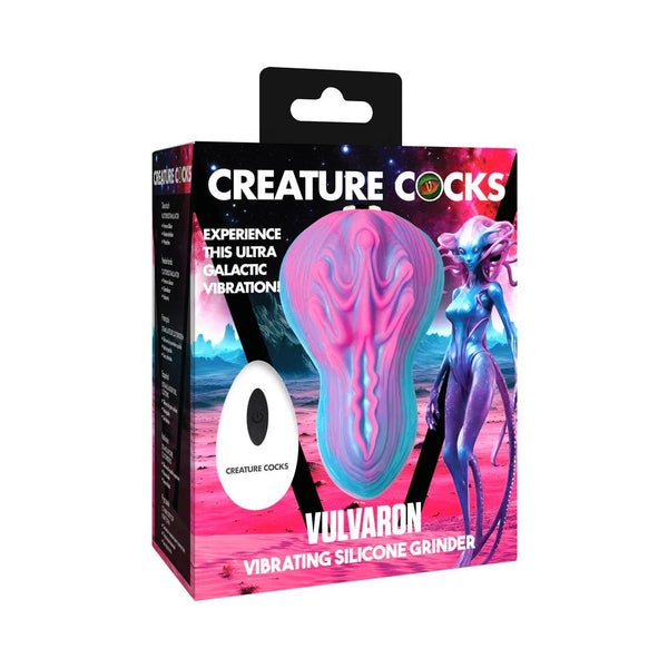 Creature Cocks Vulvaron Vibrating Silicone Grinder with Remote Control - TruLuv Novelties
