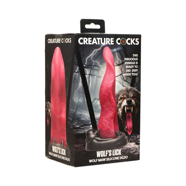 Creature Cocks Wolf's Lick Wolf Maw Silicone Dildo - TruLuv Novelties
