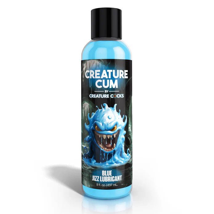 Creature Cum Blue Water - Based Lubricant 8oz - TruLuv Novelties