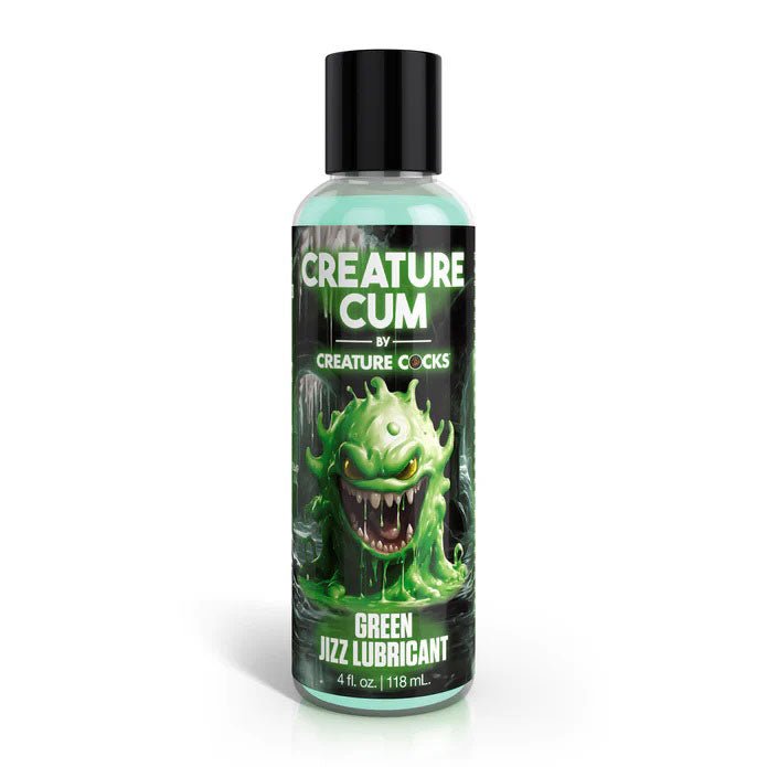 Creature Cum Green Water - Based Lubricant 4oz - TruLuv Novelties