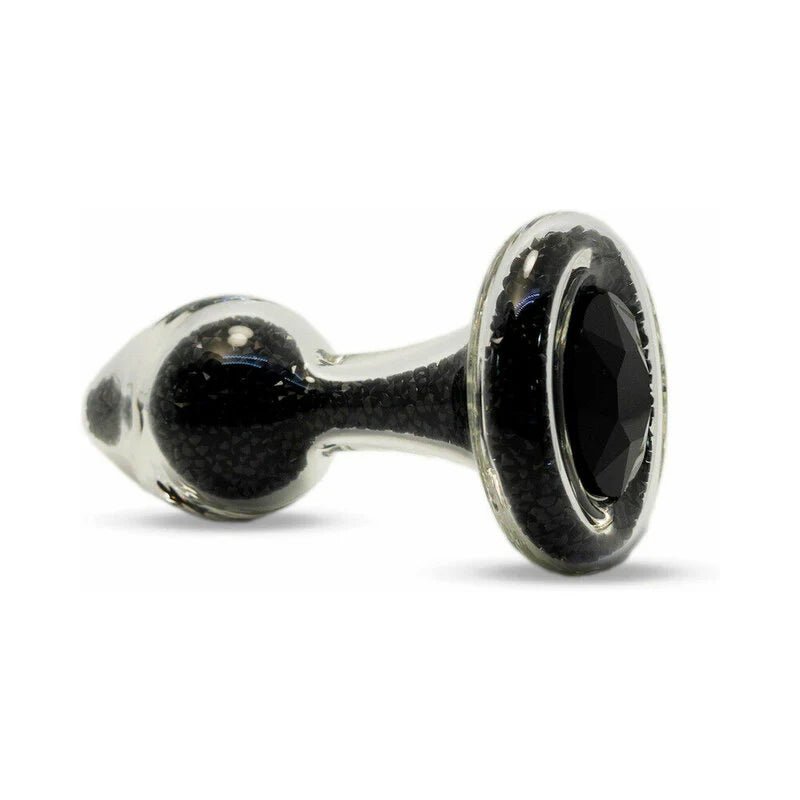Crystal Delights Sparkle Plug Black - TruLuv Novelties