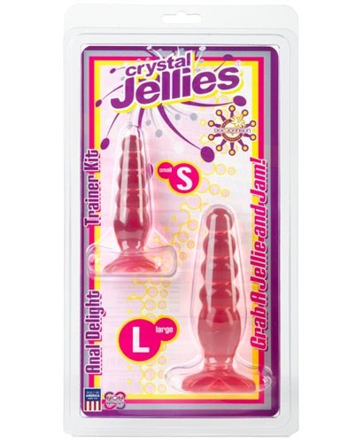 Crystal Jellies Anal Delight Trainer Kit - TruLuv Novelties