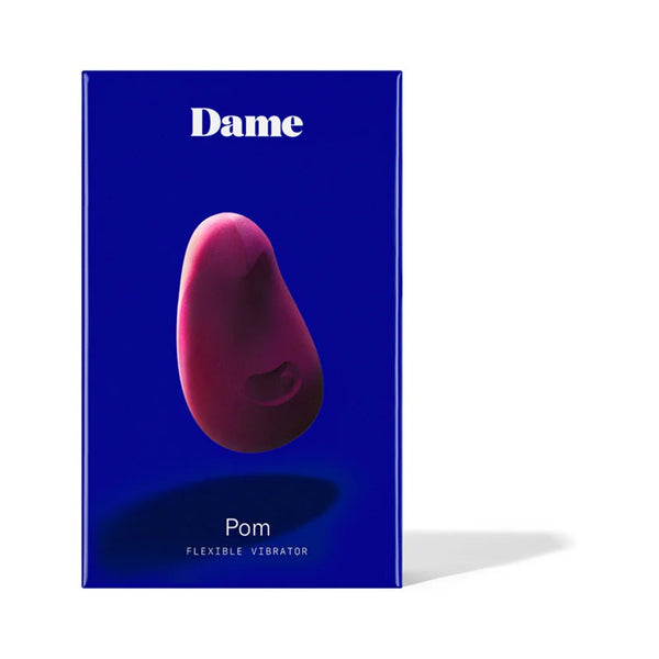 Dame Pom Flexible Vibrator Plum - TruLuv Novelties