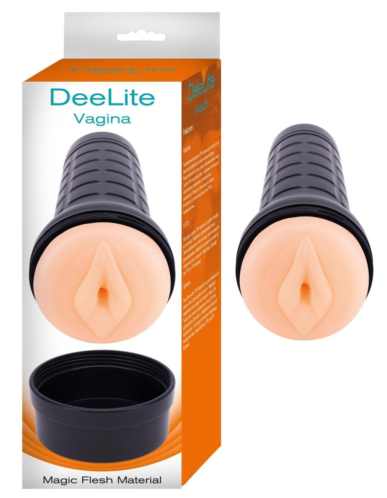 Deelite Vagina Masturbator - Flesh - TruLuv Novelties