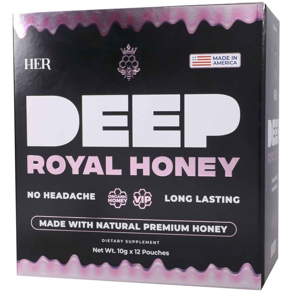 Deep - Her - Honey Display 12 Pack - TruLuv Novelties