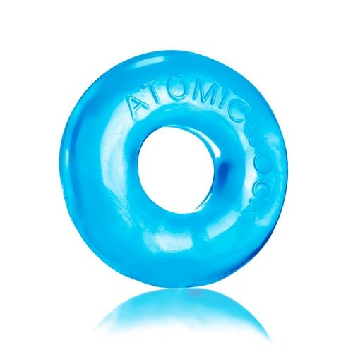 Do - Nut - 2 Large Atomic Jock Cockring - Ice Blue - TruLuv Novelties