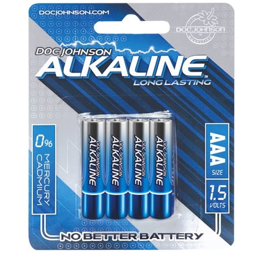 Doc Johnson Alkaline AAA Batteries - TruLuv Novelties