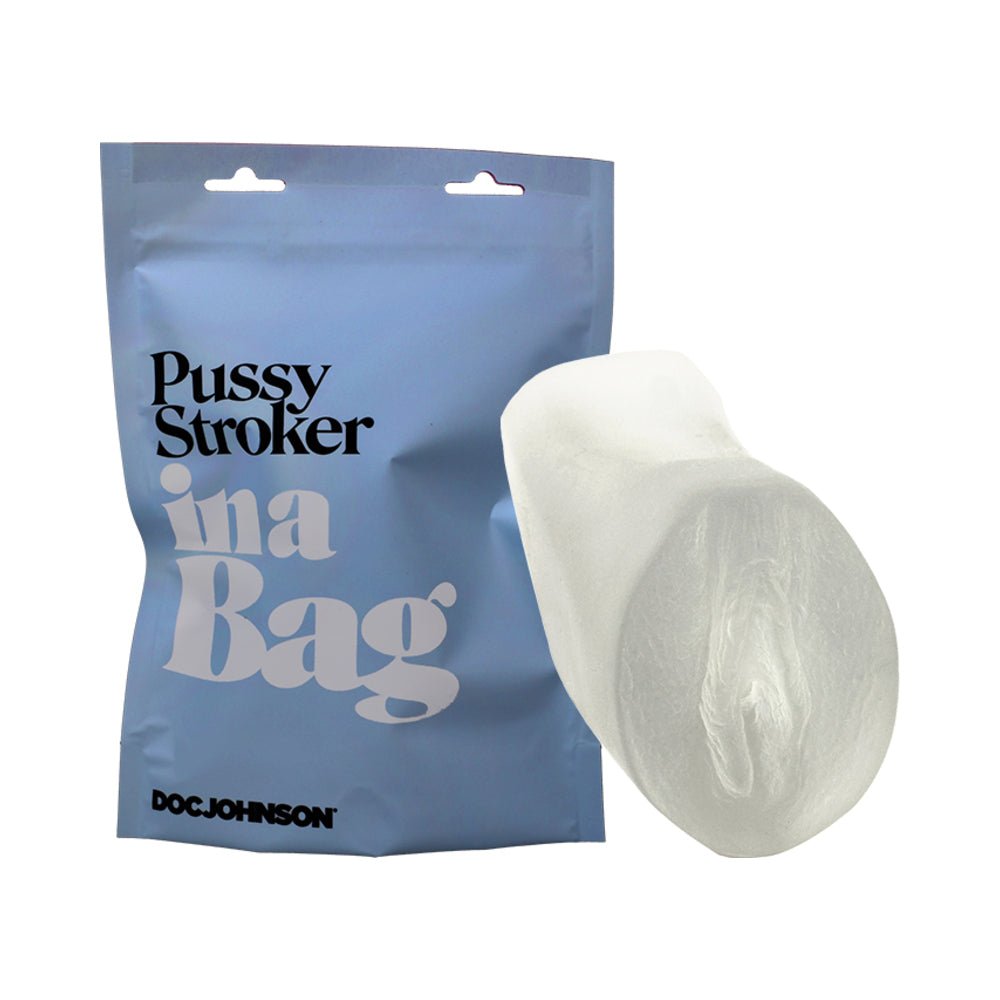 Doc Johnson Pussy Stroker In A Bag Frost - TruLuv Novelties