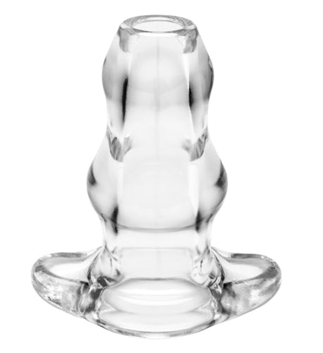 Double Tunnel Plug - Clear - TruLuv Novelties