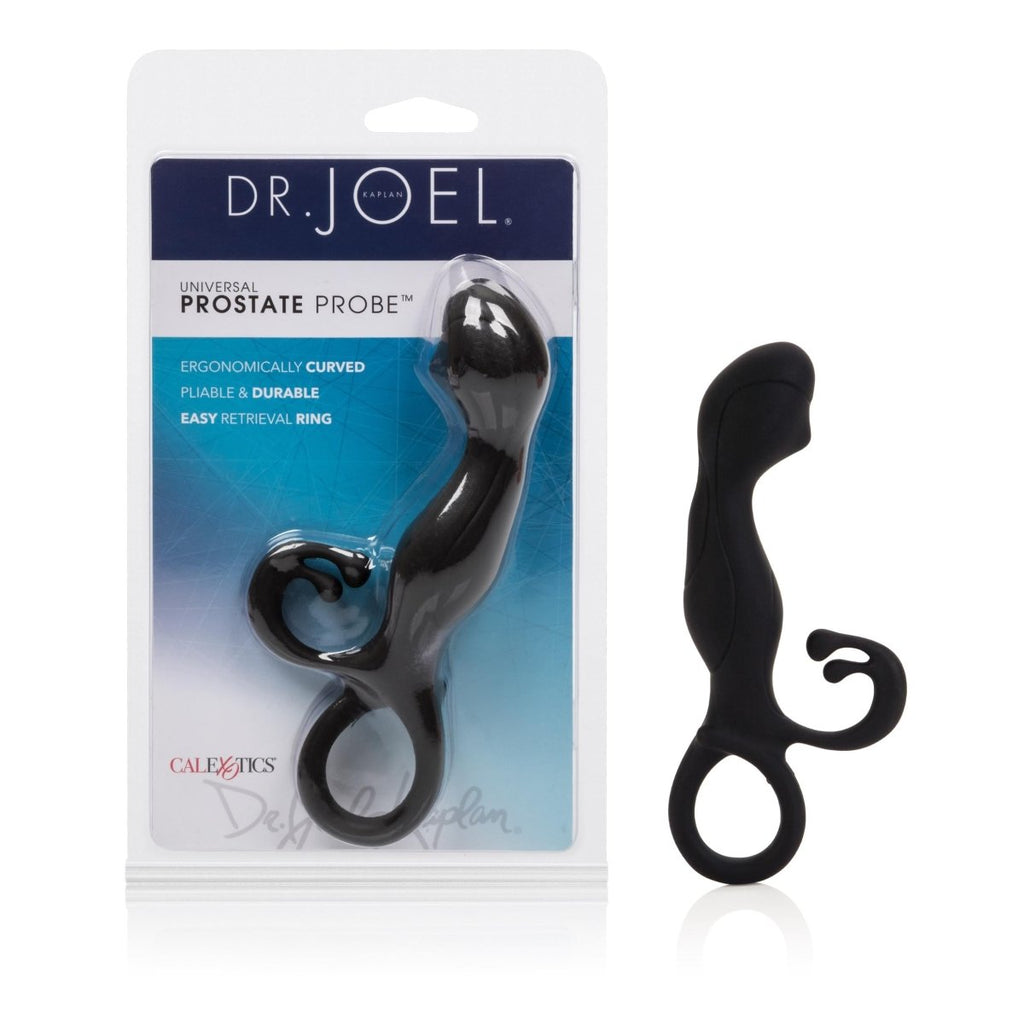 Dr. Joel Kaplan Universal Prostate Probe - Black - TruLuv Novelties