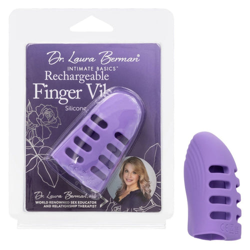 Dr. Laura Berman Rechargeable Finger Vibe - Purple - TruLuv Novelties