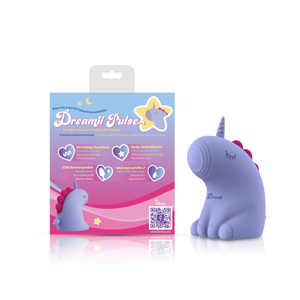 Dreamii Pulse Pulsing Unicorn Stimulator - Mystical Purple - TruLuv Novelties