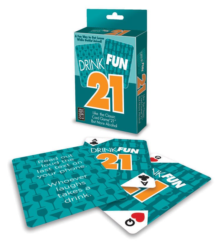 Drink Fun 21 - Adult Drinking and Party Game - TruLuv Novelties