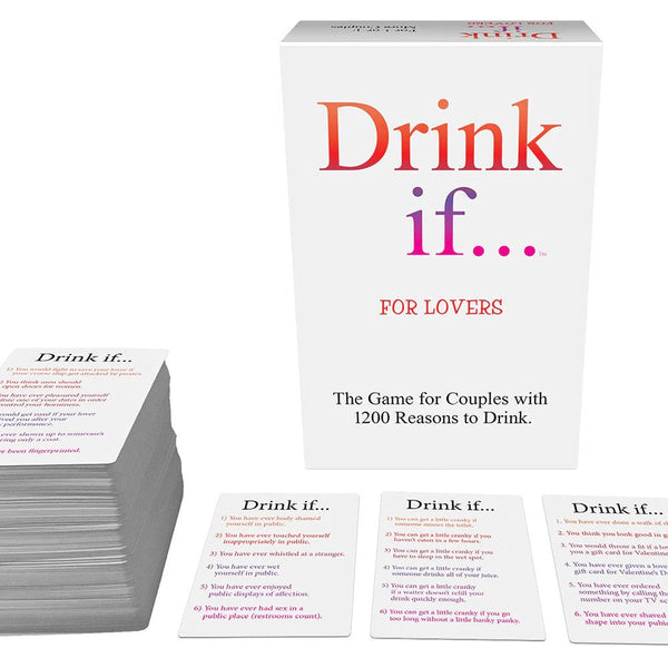 Drink If... For Lovers Game - TruLuv Novelties