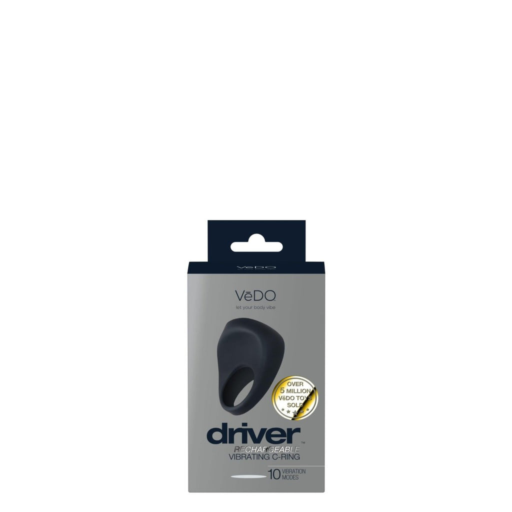 Driver Rechargeable Vibrating C-Ring - TruLuv Novelties