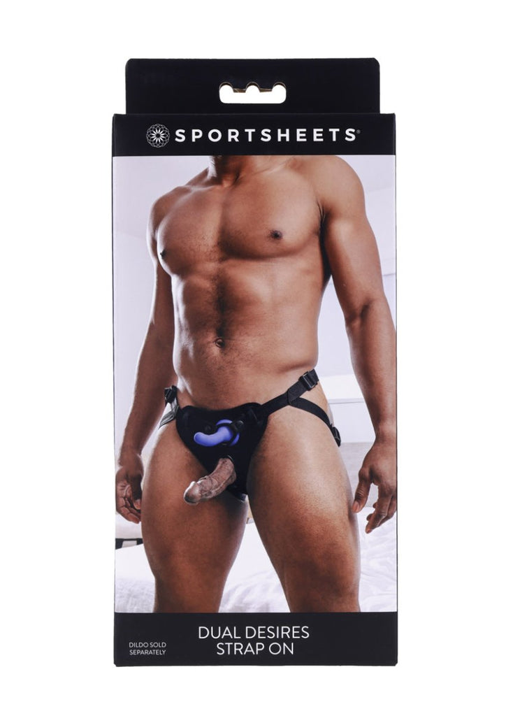 Dual Desires Strap on - Black - TruLuv Novelties