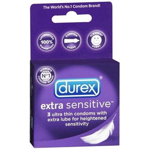 Durex Extra Sensitive - 3 Pack - TruLuv Novelties